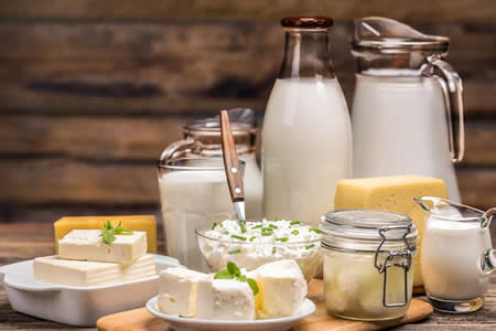 Se recupera el IPC de los productos lácteos durante abril