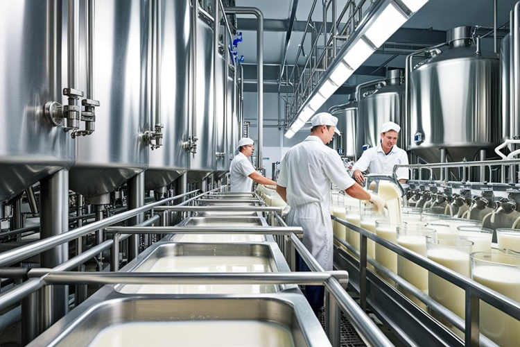 Producción de lácteos mayormente a la baja el primer bimestre del año 