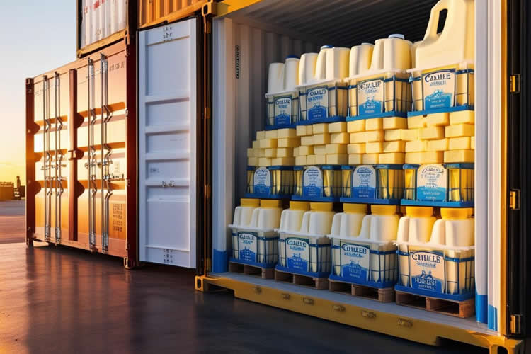 Las exportaciones lácteas chilenas caen 8,3% en el primer trimestre 