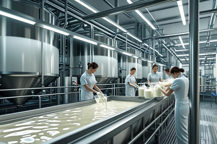 Producción de lácteos al alza el primer cuatrimestre de 2025 