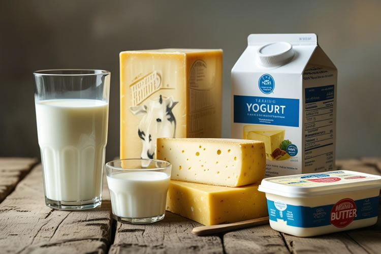 IPC de los productos lácteos con resultado positivo en julio