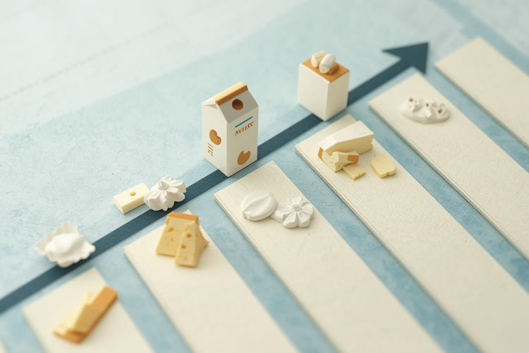 IPC de los productos lácteos anota alza en general en agosto 