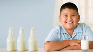 La leche da su propia pelea contra la obesidad