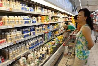 La industria láctea china vuelve a ganar confianza pública