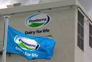 Lácteos en Fonterra mostraron leve corrección bajista