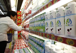 Importaciones lácteas crecen un 1,4 % a abril en China