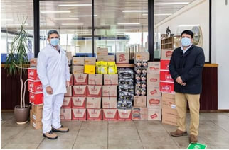 Nestlé Chile entrega alimentos como aporte en pandemia