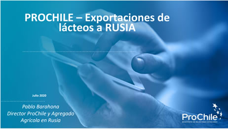 Analizan oportunidades para lácteos chilenos en Rusia 