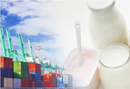 Ranking exportaciones e importaciones lácteas a julio 
