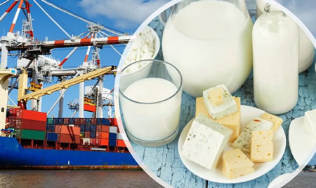 Seguimiento semanal de las importaciones de lácteos