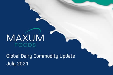 Actualización mundial de productos lácteos de julio