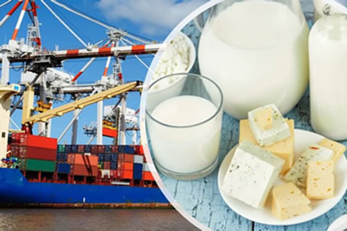 Exportaciones lácteas acumulan una caída de 5,1% a julio y alcanzan US$123,5 millones 