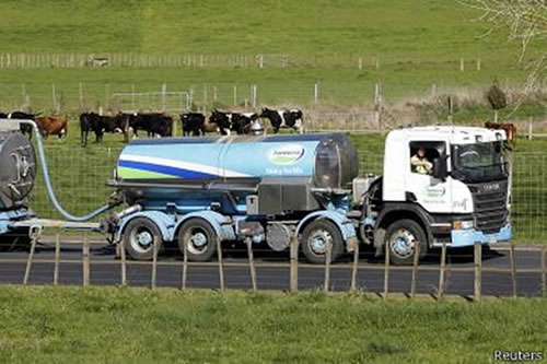 Subieron todos los precios de los productos lácteos en la primera subasta de septiembre de Fonterra