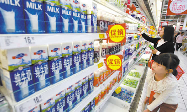 Importación de productos lácteos a China representa casi el 25% de lo que se comercializa en el mercado mundial de la leche 