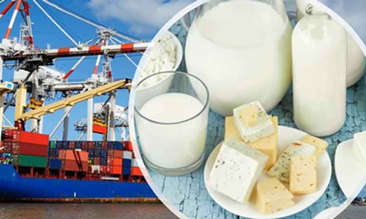 La balanza comercial de productos lácteos continúa siendo negativa al 3T21
