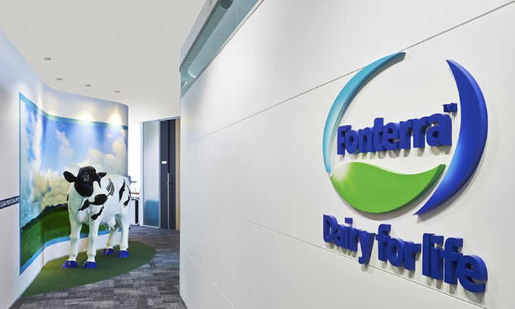 Los altos precios internacionales de los lácteos impulsan a Fonterra a pagar precios récord a sus productores 