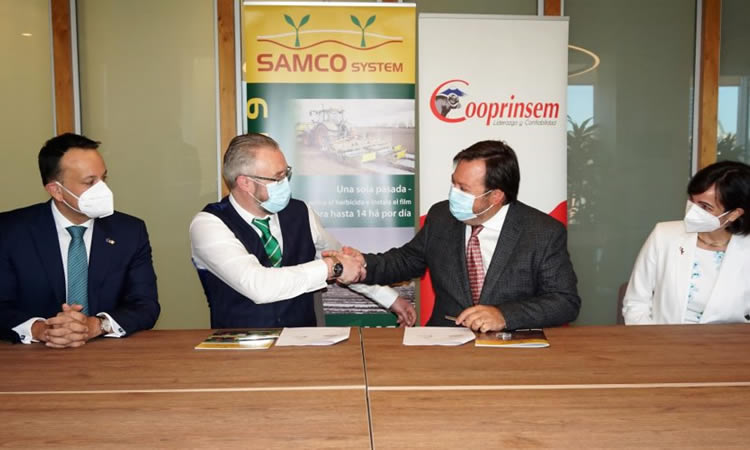 Cooprinsem firma acuerdo para potenciar la agricultura nacional