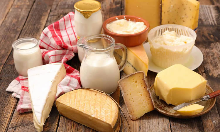 El queso encabezó el IPC de los productos lácteos de marzo 