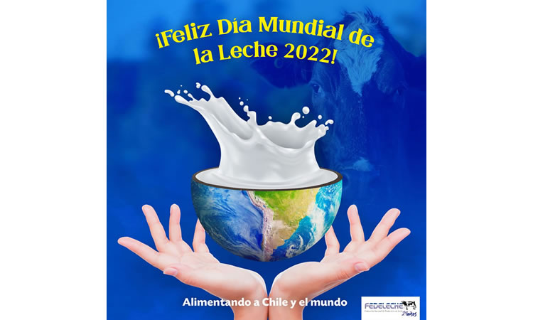 Fedeleche conmemora el Día Mundial de la Leche con llamado a preferir ¡siempre leche chilena!