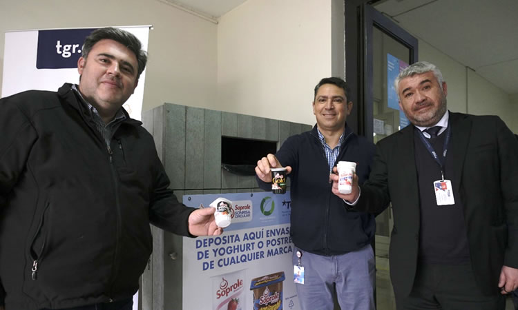 Chillanejos podrán reciclar sus envases de yogurt y postres