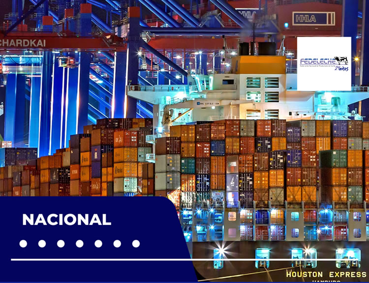 Ranking de exportaciones e importaciones de productos lácteos al mes de octubre 