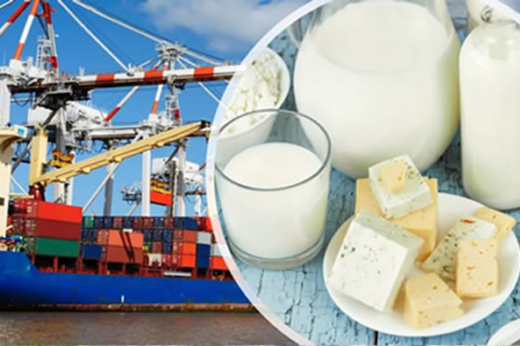Exportaciones de lácteos suman su mayor valor de los últimos 5 años 