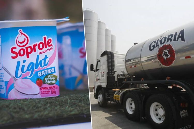 Gerente de Leche Gloria no descarta incorporar productos de Soprole en Perú