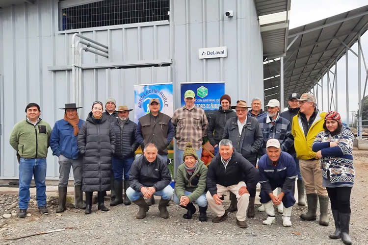 Aproleche Ñuble realiza visita técnica a las instalaciones de Lácteos San Sebastián que puso de relieve los avances tecnológicos 