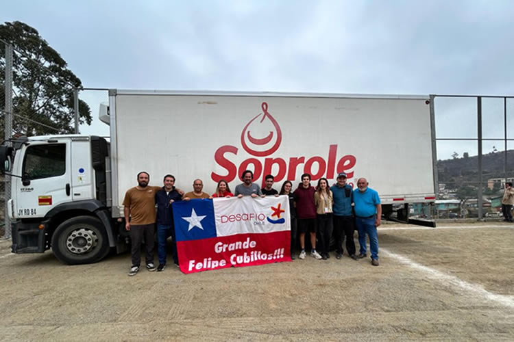 Soprole concreta donaciones en ayuda a la V región