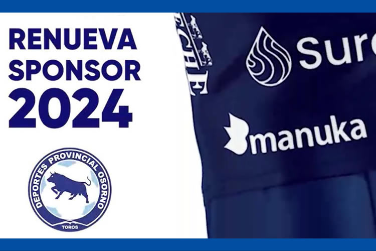 Manuka renueva alianza con Provincial Osorno para esta temporada