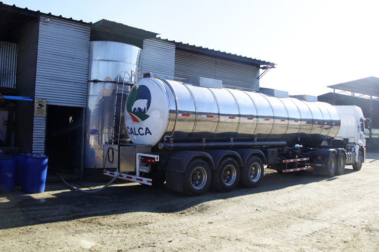 Recepción de leche en planta presenta alza general durante abril 