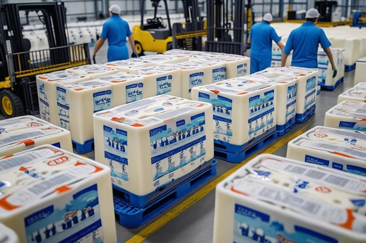 Exportaciones lácteas chilenas crecen 9,2% a mayo 