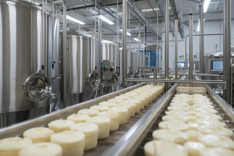 Elaboración de productos lácteos crece en general al mes de octubre 2025