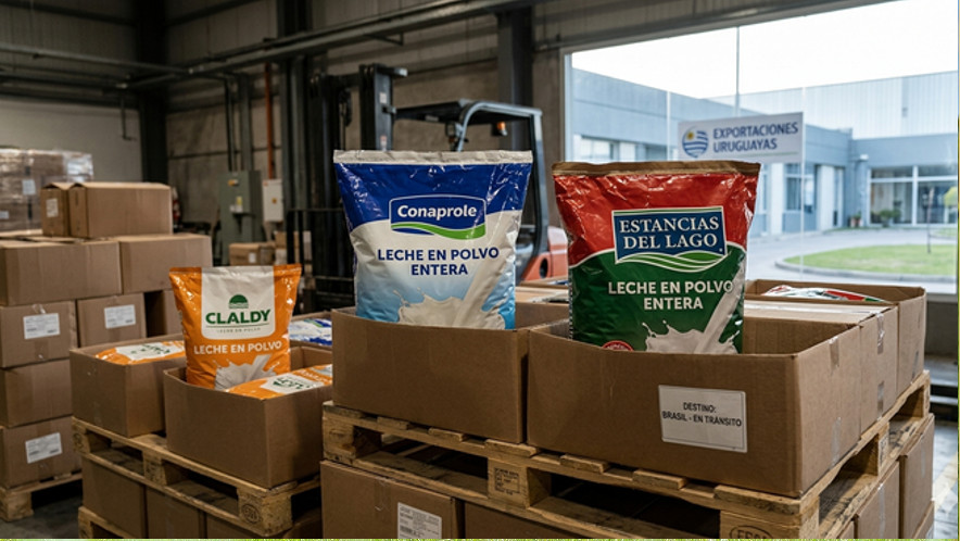 Brasil define en mayo si aplica sanciones por dumping a Uruguay y peligra el 20% de las exportaciones lácteas