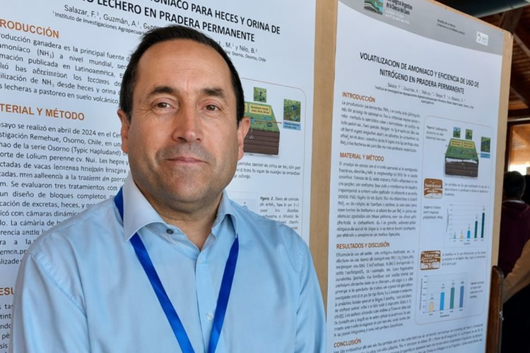 Investigador de INIA Remehue presentó trabajos científicos en congreso realizado en Argentina