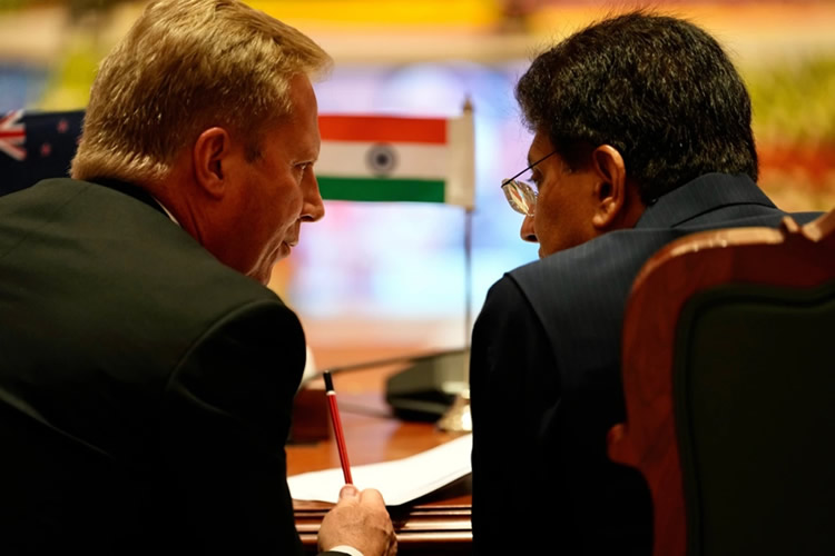 India y Nueva Zelanda firman un acuerdo de libre comercio 