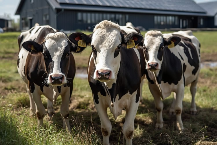 Súper lechería alimentada por energía solar