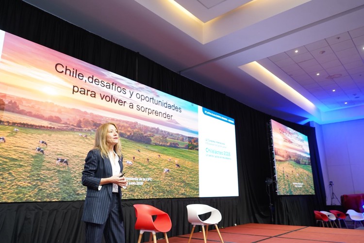 Susana Jiménez destaca en Chilelácteo 2026 los desafíos y oportunidades de Chile para volver a crecer