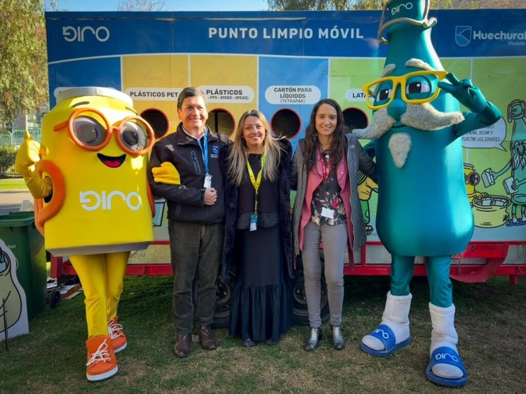 Soprole, GIRO y la Municipalidad de Huechuraba inauguran punto limpio para el reciclaje de envases de yogurt y postres