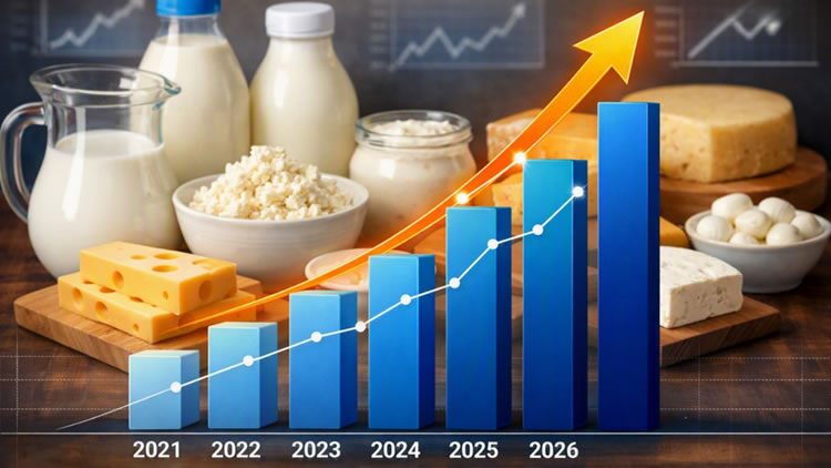 Las importaciones totales de leche equivalente siguen en alza y acumulan aumento de 6,7% en los primeros siete meses de 2026