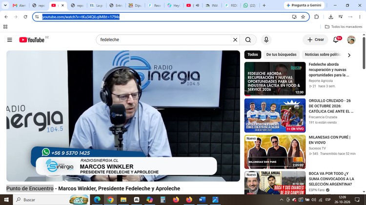 Productores realzan el aporte de la lechería al desarrollo económico y territorial de Chile